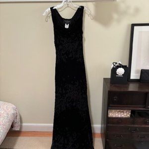 Lida Baday Stretch Velvet Cocktail Dress